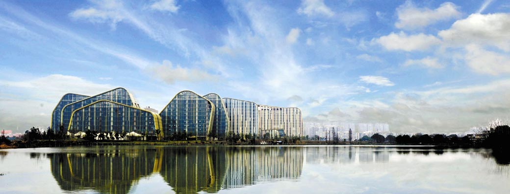 杭州白馬湖建國飯店外觀圖